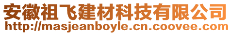 安徽祖飛建材科技有限公司