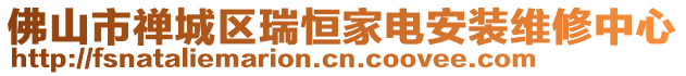 佛山市禪城區瑞恒家電安裝維修中心