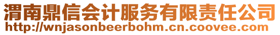 渭南鼎信會計服務(wù)有限責任公司