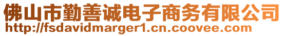 佛山市勤善誠電子商務(wù)有限公司