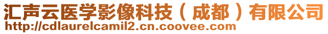 匯聲云醫(yī)學(xué)影像科技（成都）有限公司