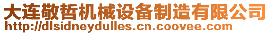 大連敬哲機械設備制造有限公司
