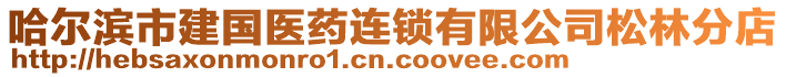 哈爾濱市建國醫藥連鎖有限公司松林分店