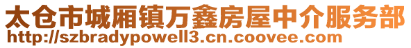 太倉市城廂鎮(zhèn)萬鑫房屋中介服務(wù)部