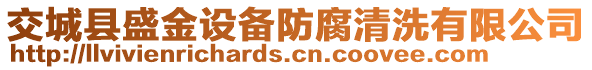 交城縣盛金設備防腐清洗有限公司