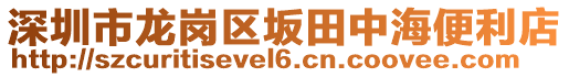 深圳市龍崗區(qū)坂田中海便利店