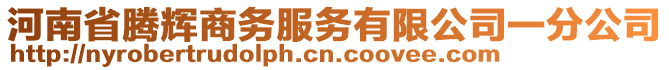 河南省騰輝商務服務有限公司一分公司