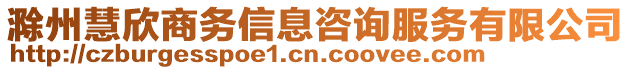 滁州慧欣商務信息咨詢服務有限公司