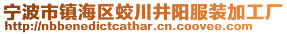 寧波市鎮(zhèn)海區(qū)蛟川井陽(yáng)服裝加工廠