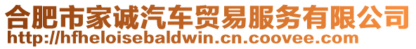 合肥市家誠汽車貿(mào)易服務(wù)有限公司