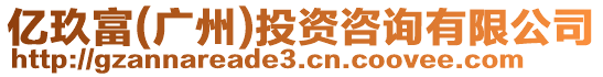 億玖富(廣州)投資咨詢有限公司