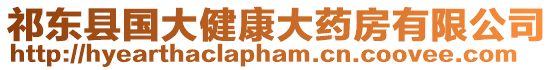 祁東縣國大健康大藥房有限公司