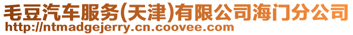 毛豆汽車(chē)服務(wù)(天津)有限公司海門(mén)分公司