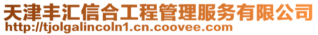 天津豐匯信合工程管理服務有限公司