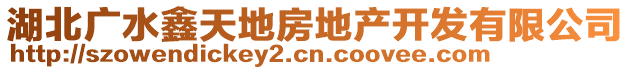 湖北廣水鑫天地房地產(chǎn)開發(fā)有限公司