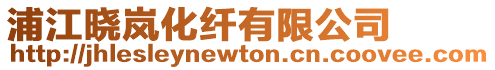浦江曉嵐化纖有限公司
