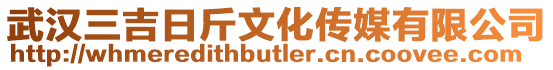 武漢三吉日斤文化傳媒有限公司