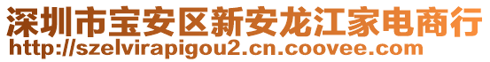 深圳市寶安區(qū)新安龍江家電商行