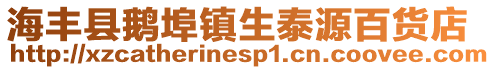 海豐縣鵝埠鎮(zhèn)生泰源百貨店
