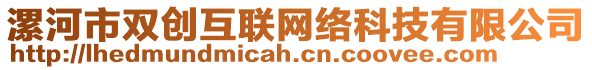 漯河市雙創(chuàng)互聯(lián)網(wǎng)絡(luò)科技有限公司