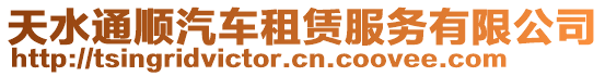 天水通順汽車租賃服務(wù)有限公司