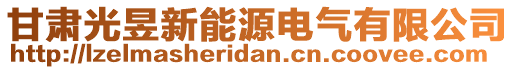 甘肅光昱新能源電氣有限公司