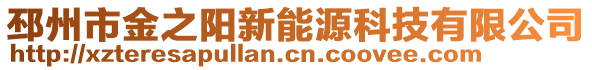 邳州市金之陽新能源科技有限公司