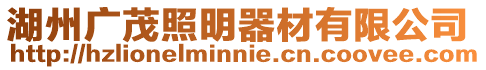 湖州廣茂照明器材有限公司