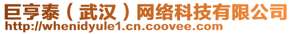 巨亨泰（武漢）網(wǎng)絡(luò)科技有限公司