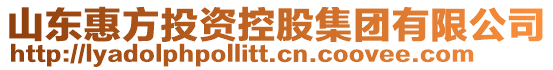 山東惠方投資控股集團有限公司