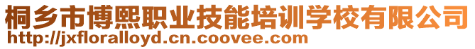 桐鄉(xiāng)市博熙職業(yè)技能培訓(xùn)學(xué)校有限公司