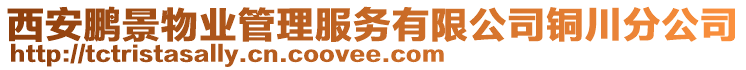 西安鵬景物業(yè)管理服務(wù)有限公司銅川分公司