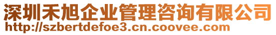 深圳禾旭企業(yè)管理咨詢有限公司