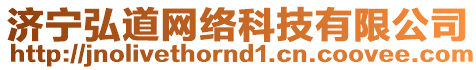 濟(jì)寧弘道網(wǎng)絡(luò)科技有限公司