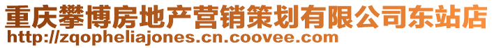 重慶攀博房地產營銷策劃有限公司東站店
