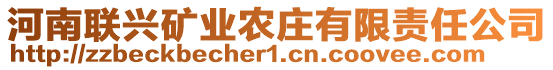 河南聯(lián)興礦業(yè)農(nóng)莊有限責(zé)任公司