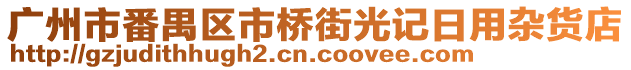 广州市番禺区市桥街光记日用杂货店