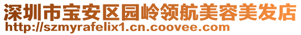 深圳市寶安區園嶺領航美容美發店