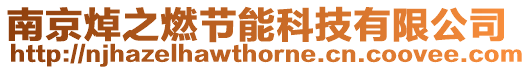 南京焯之燃節(jié)能科技有限公司