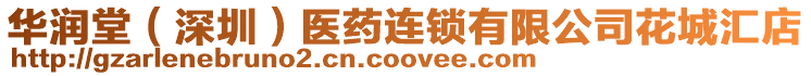 華潤堂（深圳）醫藥連鎖有限公司花城匯店
