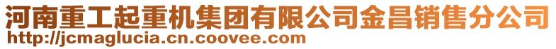 河南重工起重機集團有限公司金昌銷售分公司