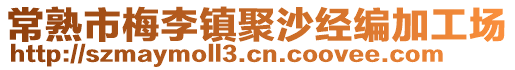 常熟市梅李鎮(zhèn)聚沙經(jīng)編加工場