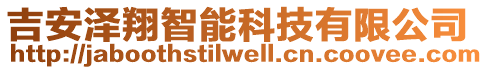 吉安澤翔智能科技有限公司