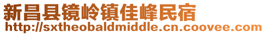 新昌縣鏡嶺鎮佳峰民宿