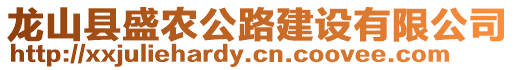 龍山縣盛農(nóng)公路建設(shè)有限公司