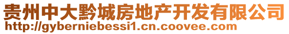 貴州中大黔城房地產(chǎn)開(kāi)發(fā)有限公司