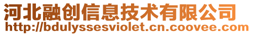 河北融創(chuàng)信息技術(shù)有限公司