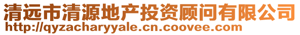 清遠市清源地產投資顧問有限公司