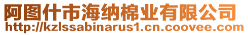 阿圖什市海納棉業有限公司