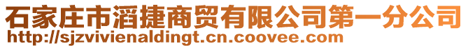 石家莊市滔捷商貿有限公司第一分公司